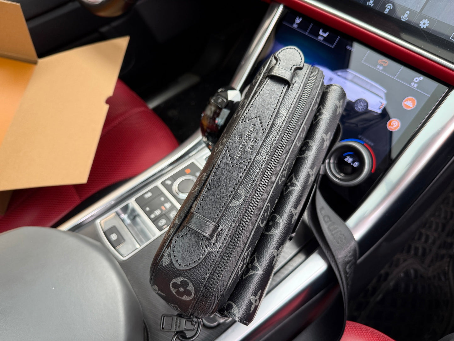 LOUIS VUITTON- Men’s S Lock Messenger bag