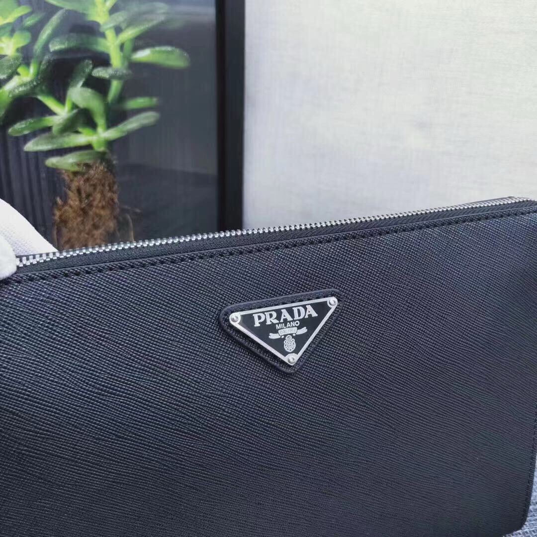 PRADA - Saffiano leather men's bag