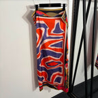 PUCCI - Patterned Halterneck bikini Swimsuit