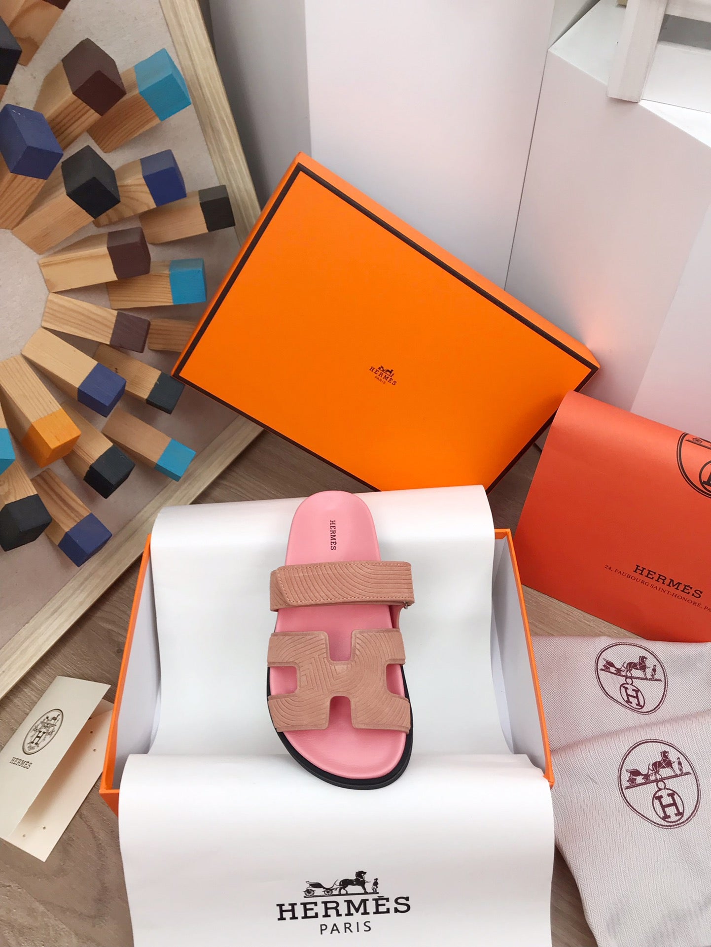 HERMES -  Chypre Sandals