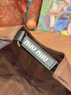 MIU MIU - Denim baseball cap