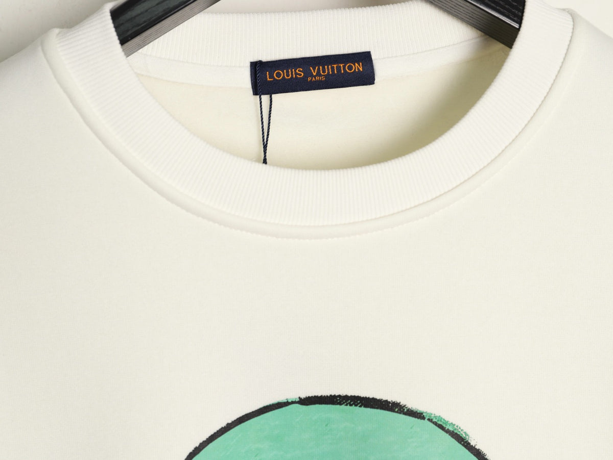 LOUIS VUITTON - Louis Vuitton unisex Planet Print Sweatshirt