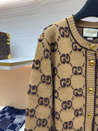 GUCCI  - GG jacquard cardigan