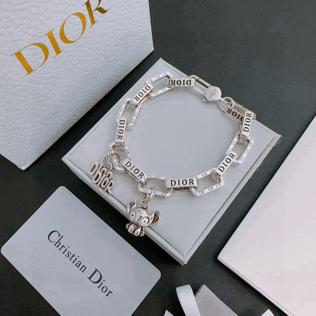 DIOR - CD Icon Chain Link Bracelet