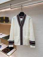 GUCCI  - intarsia wool cardigan