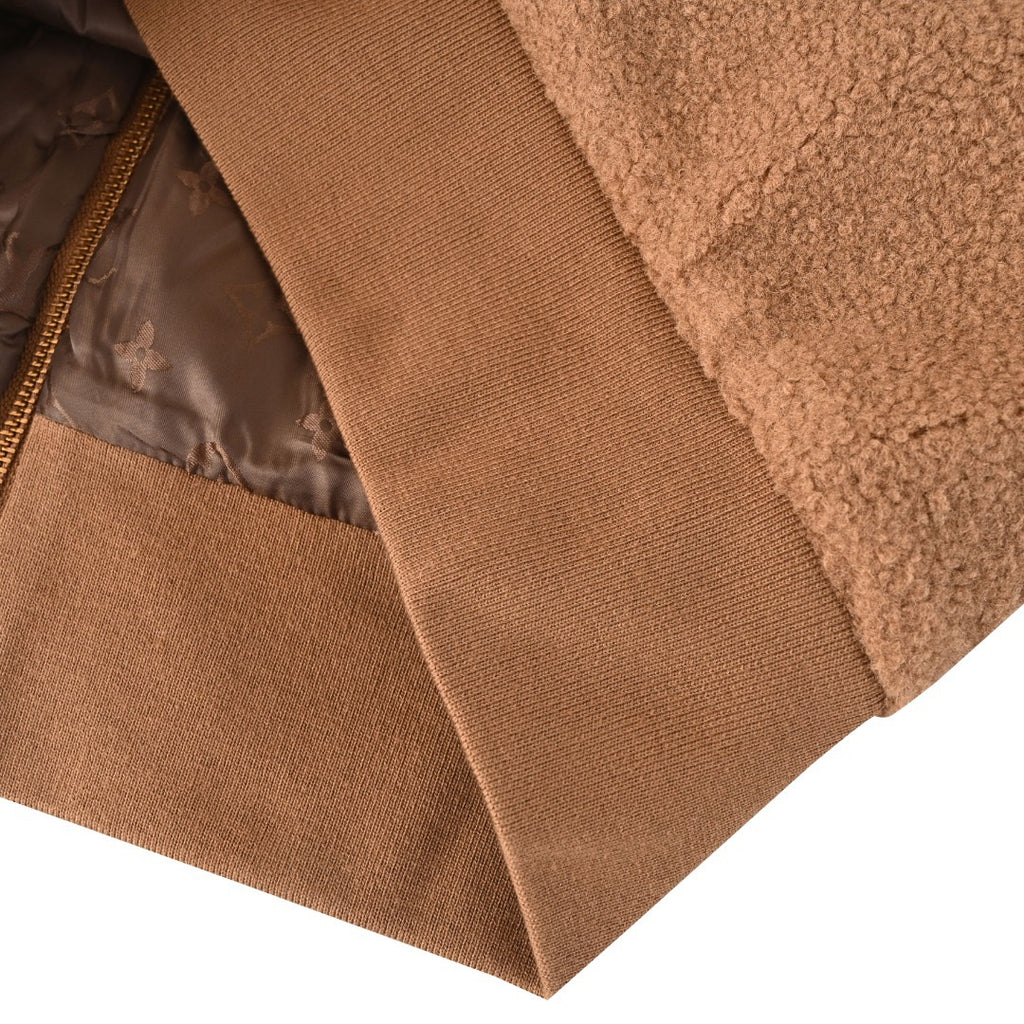 LOUIS VUITTON - Leather Patch Fleece