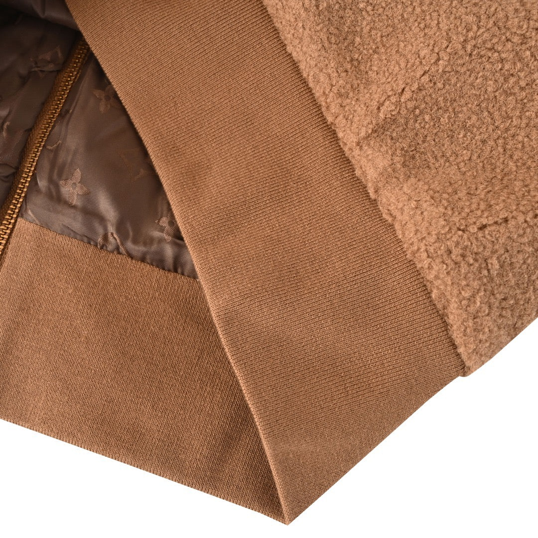 LOUIS VUITTON - Leather Patch Fleece