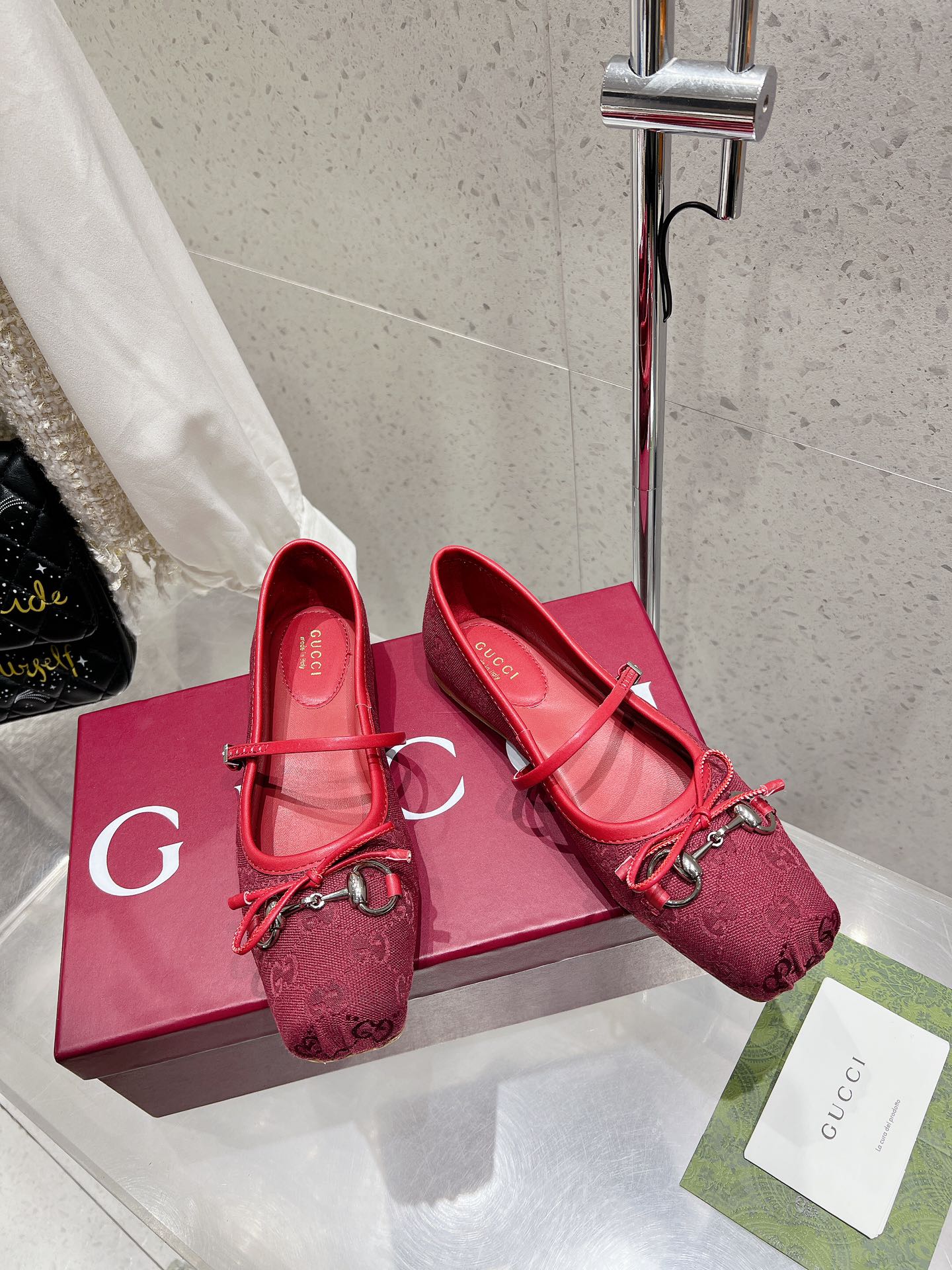 GUCCI - Horsebit Ballet Flat
