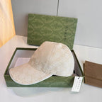 GUCCI - GG cotton canvas baseball hat