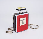 CHANEL - Chanel Plexiglass Perfume Bottle Evening Bag