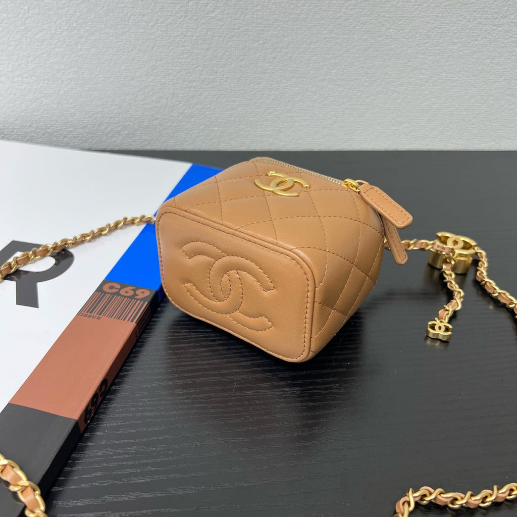 CHANEL - Mini Vanity Cosmetic Bag