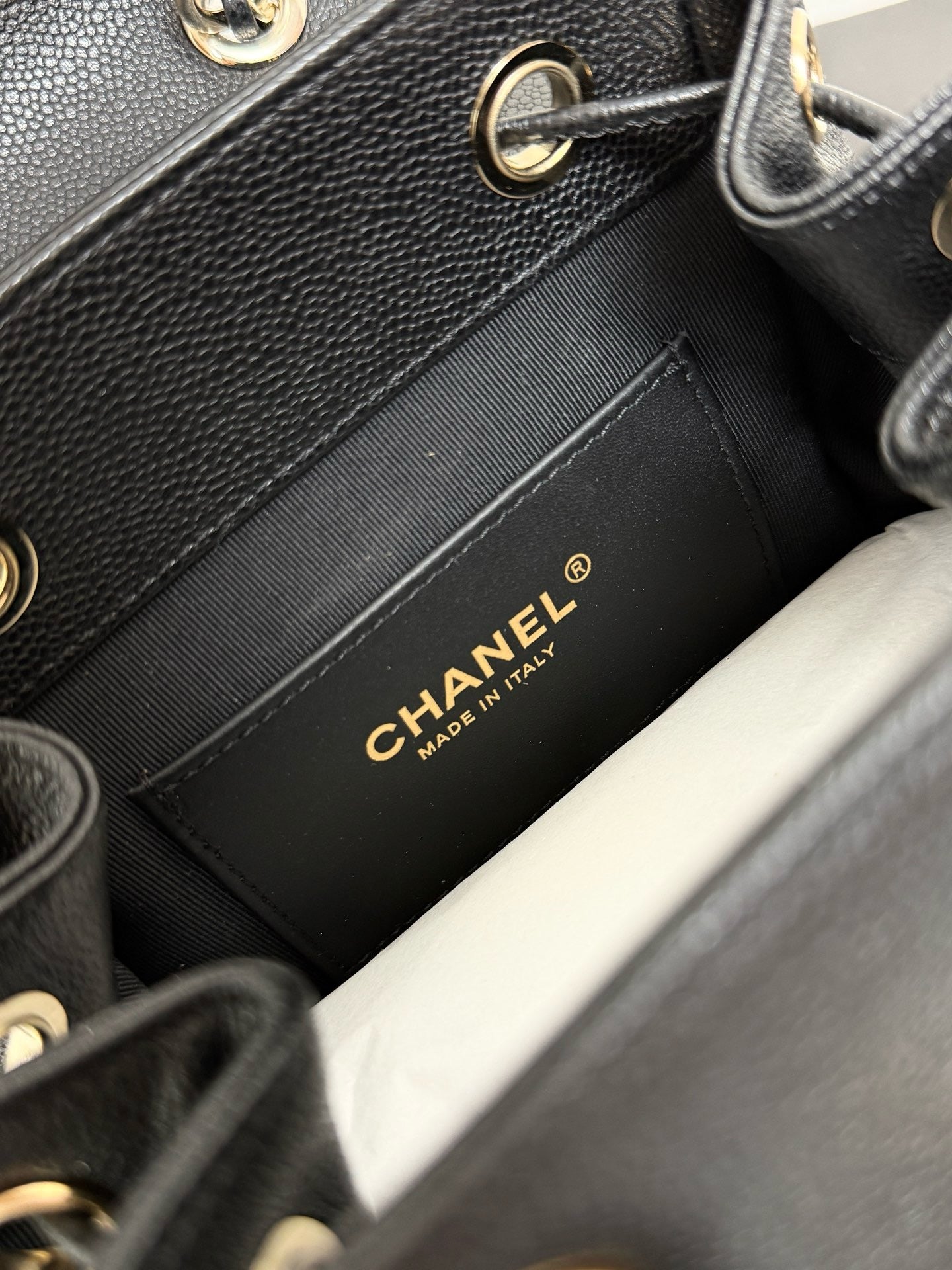 CHANEL - Chanel Mini Caviar Urban Spirit Backpack