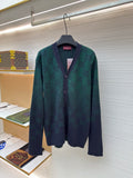 GUCCI  - GG degradé-jacquard cardigan