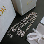DIOR - Oblique Pendant Necklace
