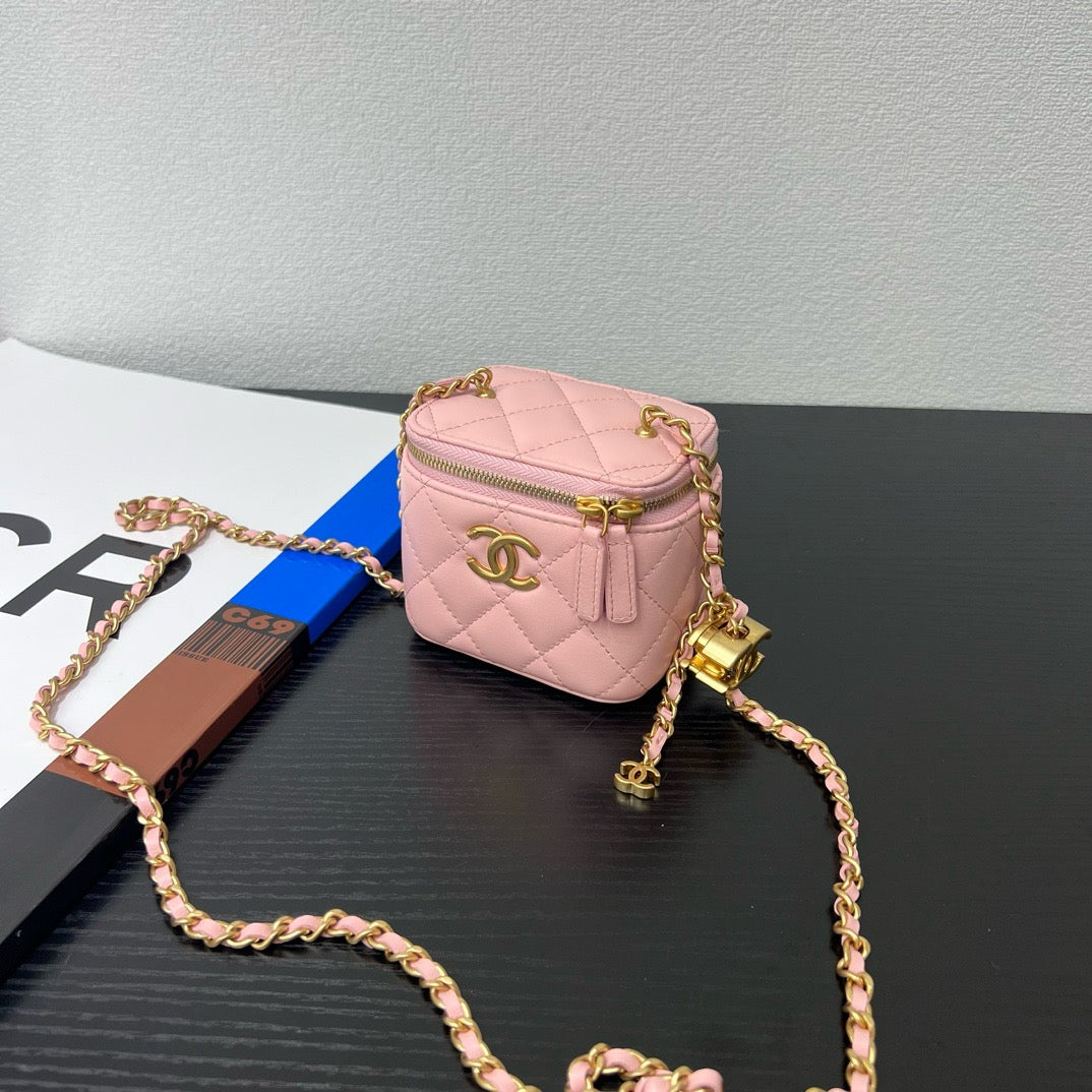 CHANEL - Mini Vanity Cosmetic Bag