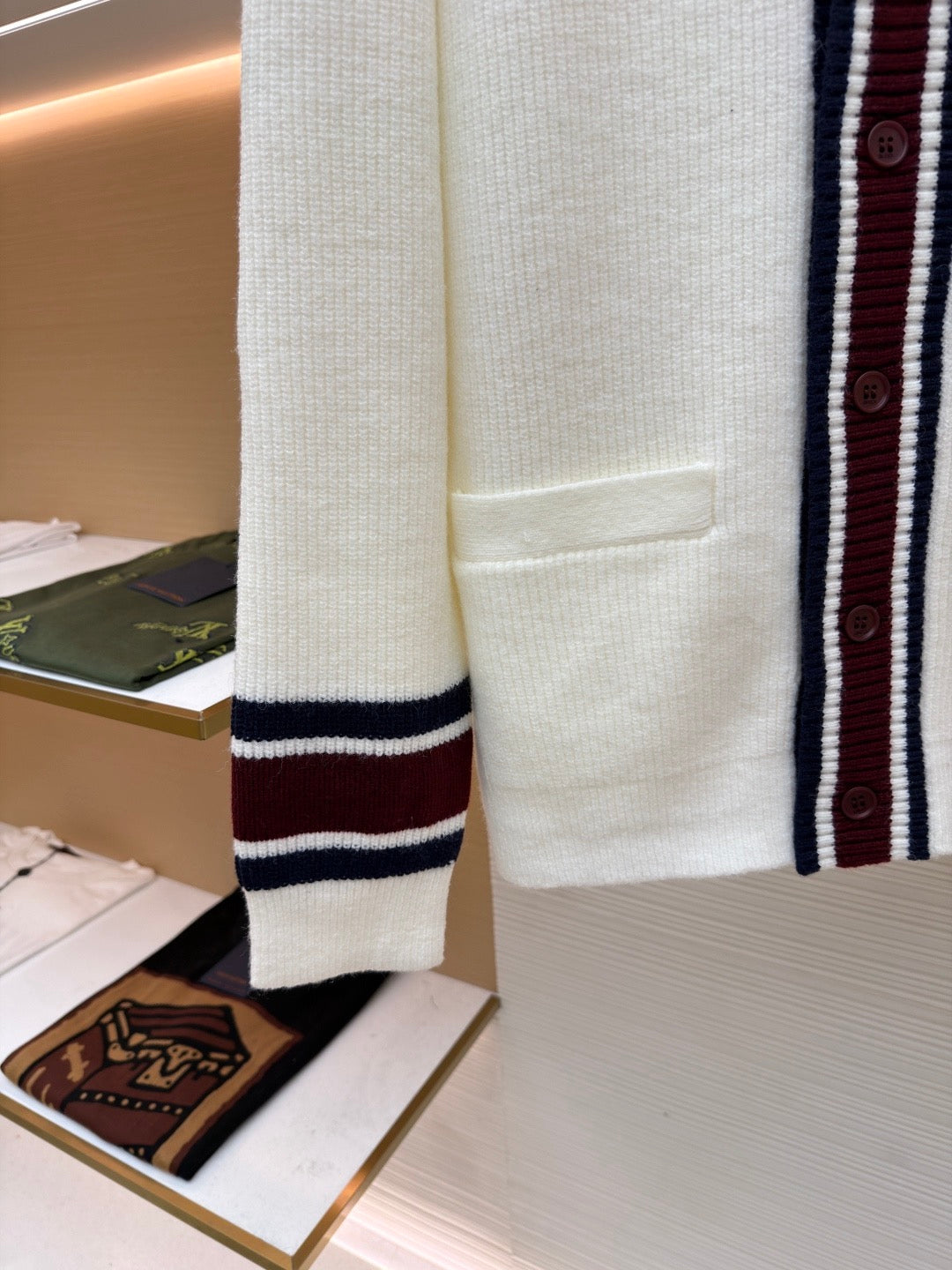 GUCCI  - intarsia wool cardigan
