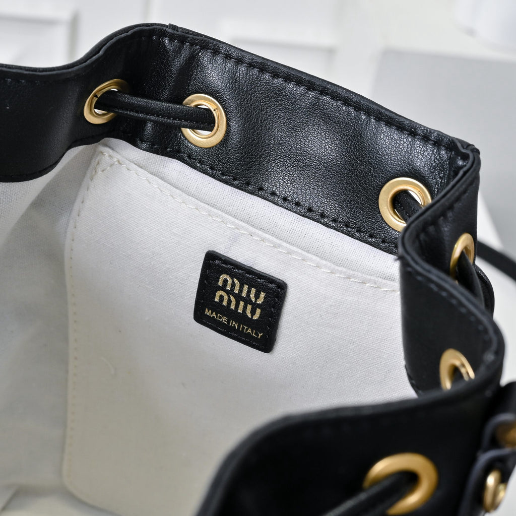 MIU MIU - Leather backpack