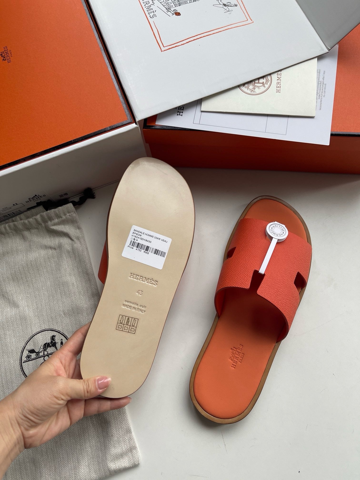 HERMES - Men’s Slippers
