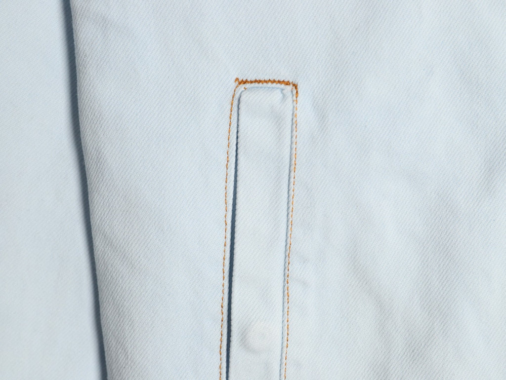 LOUIS VUITTON - Embroidered Signature Denim Workwear Blouson