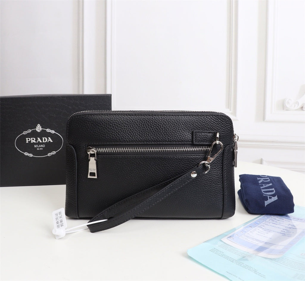PRADA - Saffiano leather men's bag