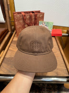 MIU MIU - Denim baseball cap