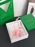 BOTTEGA VENETA - Intrecciato Leather Bag Charm