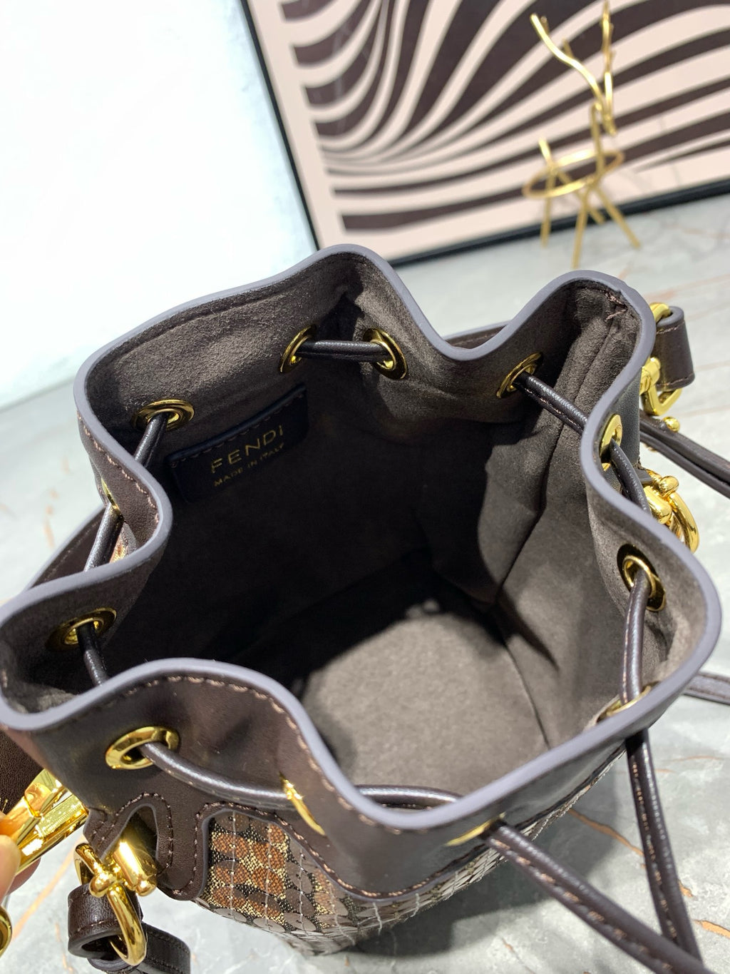 FENDI - Mon Tresor Bucket Bag