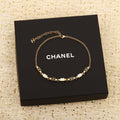 CHANEL - Crystal CC Choker Necklace