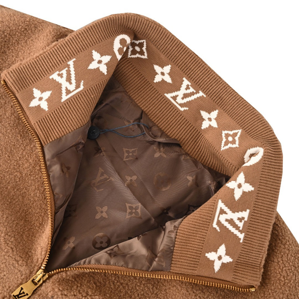 LOUIS VUITTON - Leather Patch Fleece