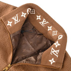 LOUIS VUITTON - Leather Patch Fleece