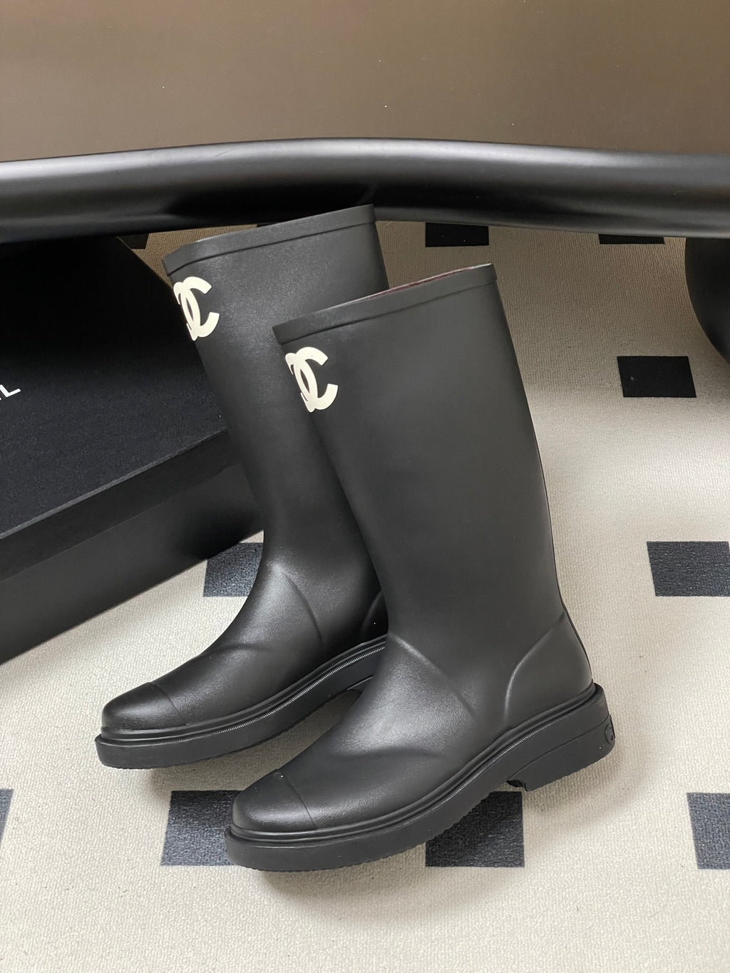 CHANEL - Wellington boots