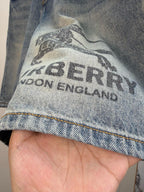 BURBERRY - Jeans shorts