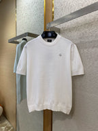 FENDI - Jacquard Knitted T-Shirt