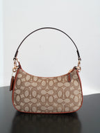 COACH - Disney Mini Dempsey Bag In Signature Jacquard Mickey Mouse
