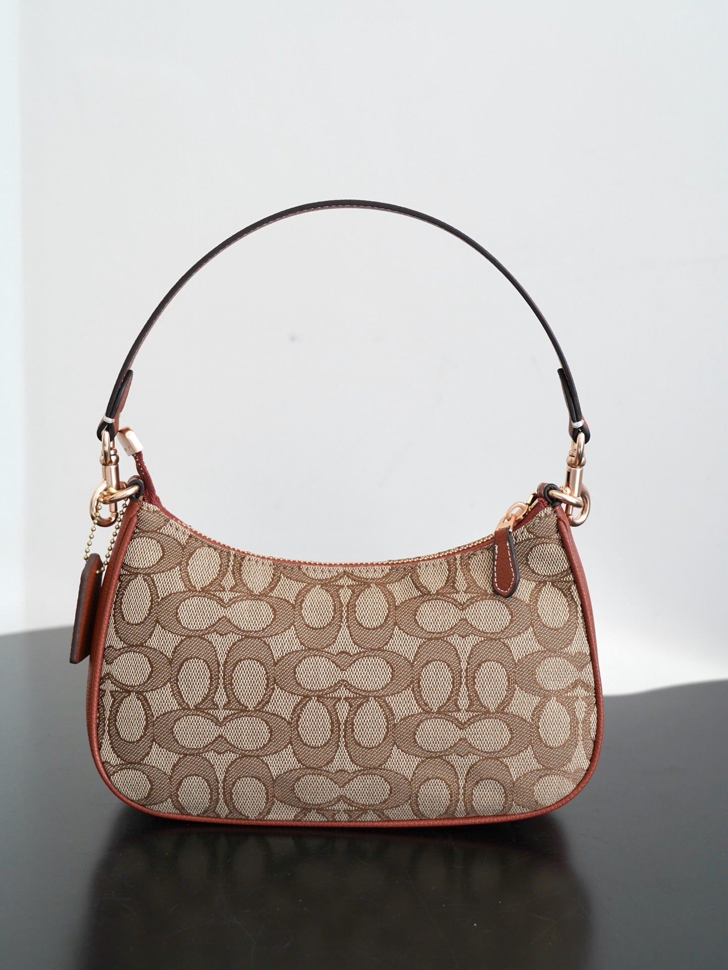 COACH - Disney Mini Dempsey Bag In Signature Jacquard Mickey Mouse
