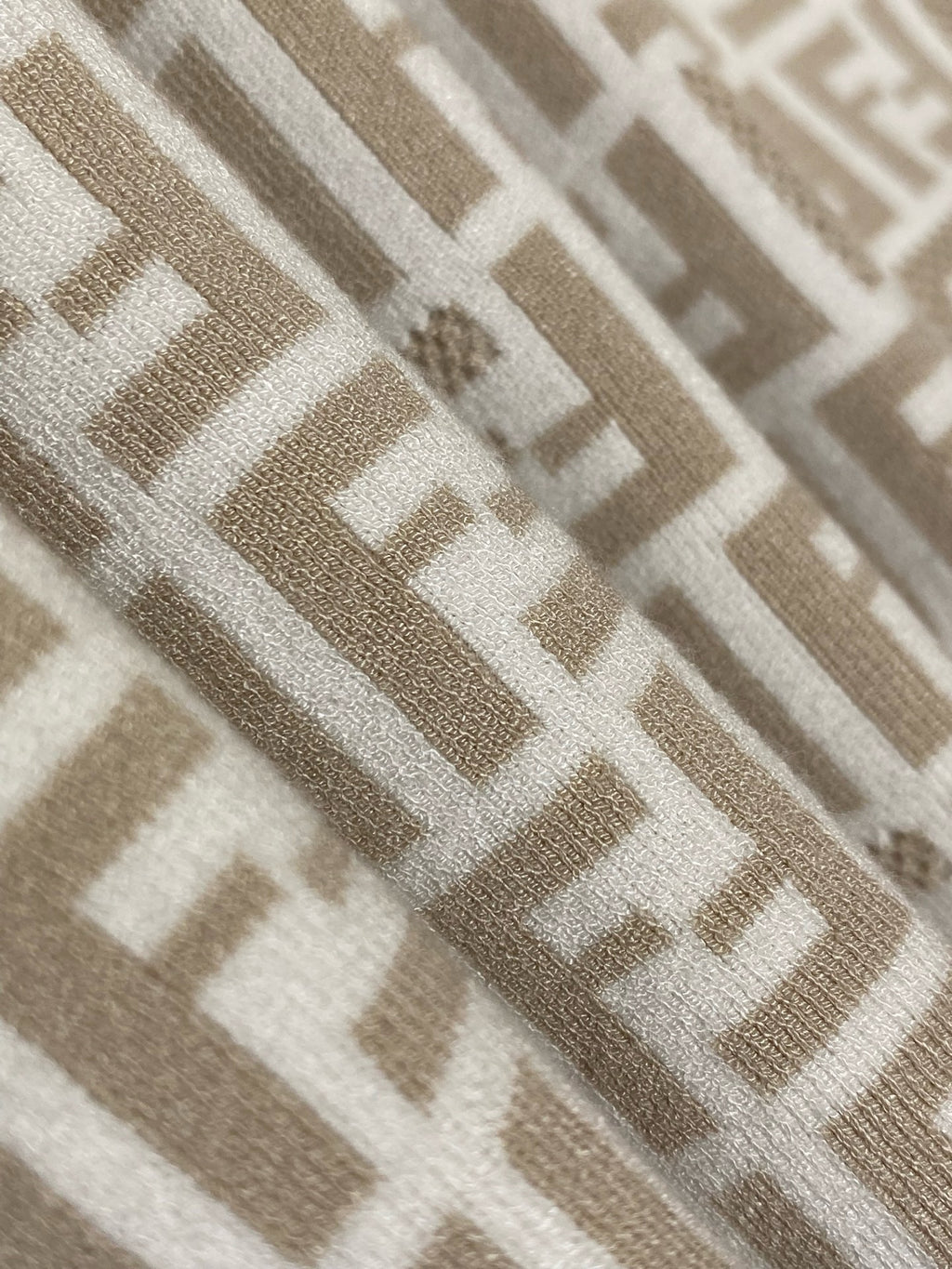 FENDI - Jacquard Knitted T-Shirt