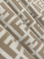 FENDI - Jacquard Knitted T-Shirt
