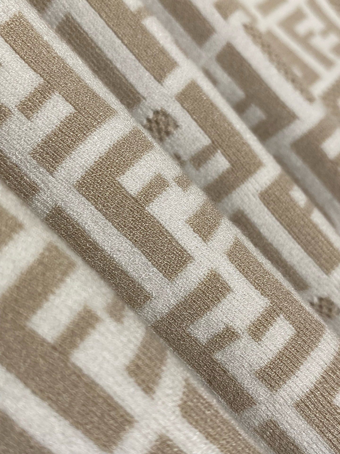 FENDI - Jacquard Knitted T-Shirt