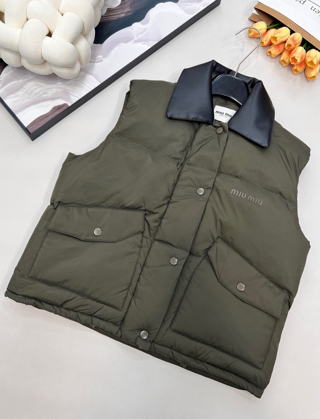MIU MIU - Puffer vest
