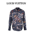 LOUIS VUITTON - Printed Silk Shirt