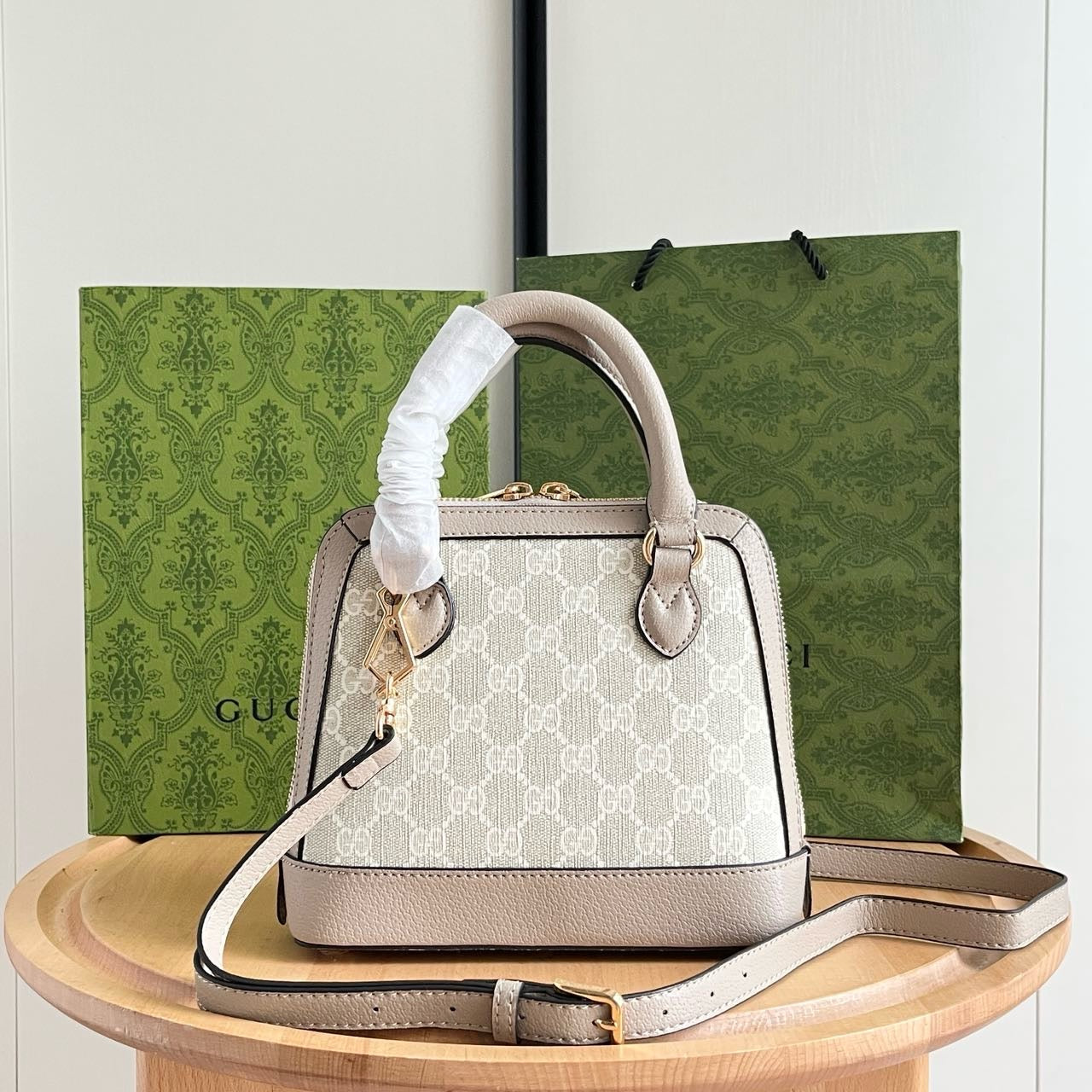 GUCCI - Horsebit 1955 GG Bag