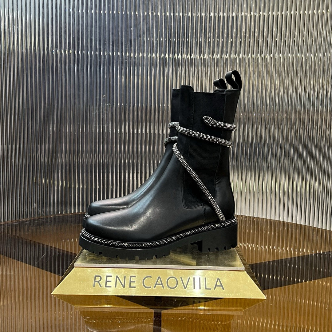 RENE CAOVILLA - jeweled jumper biker