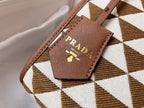 PRADA - Galleria cloth handbag