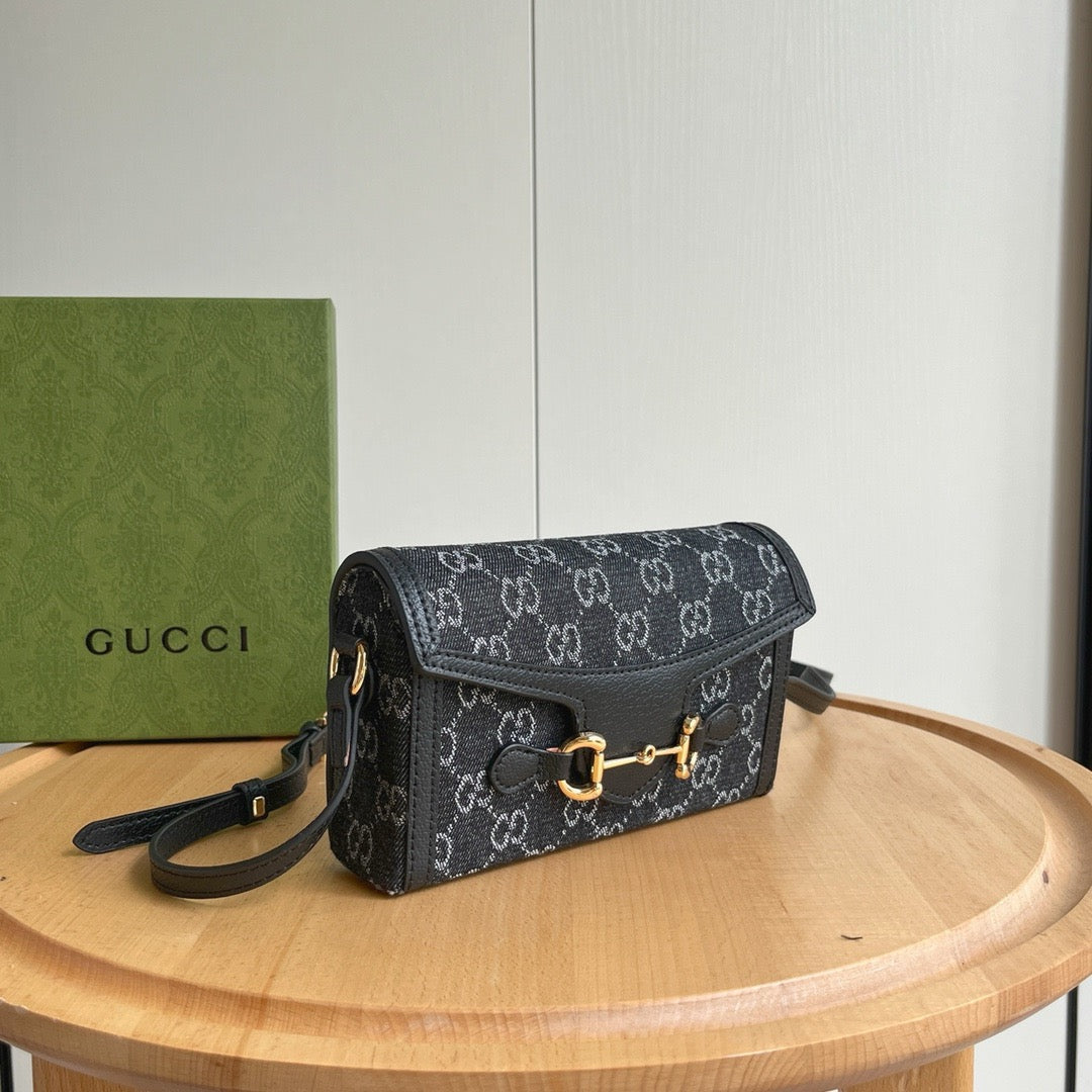 GUCCI - Horsebit 1955 mini bag