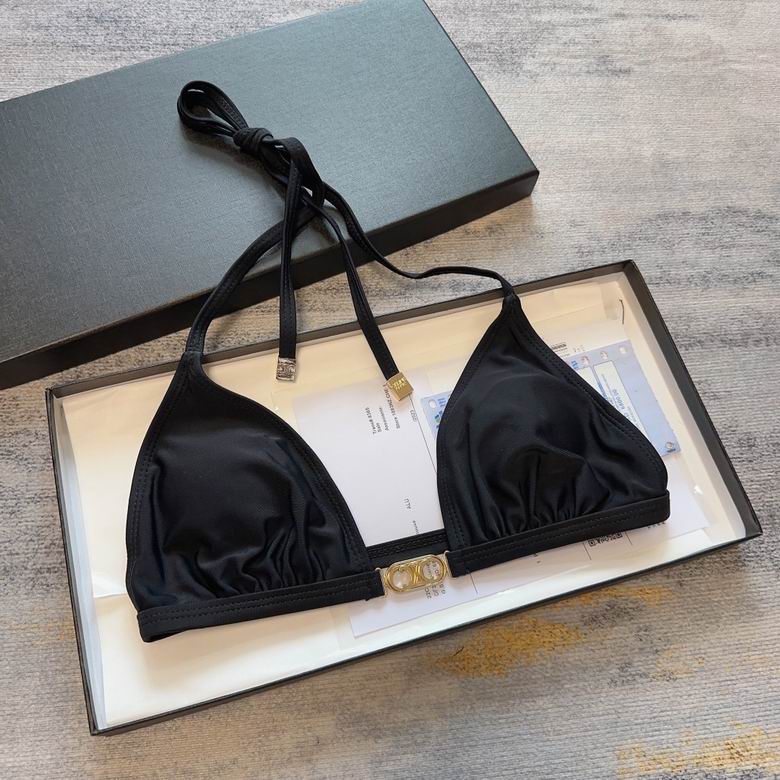 CELINE - Triomphe Balconette swimsuit