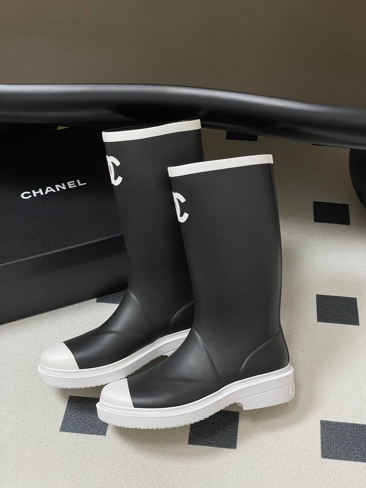 CHANEL - Wellington boots
