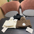 MONCLER -  Two-piece set of cashmere