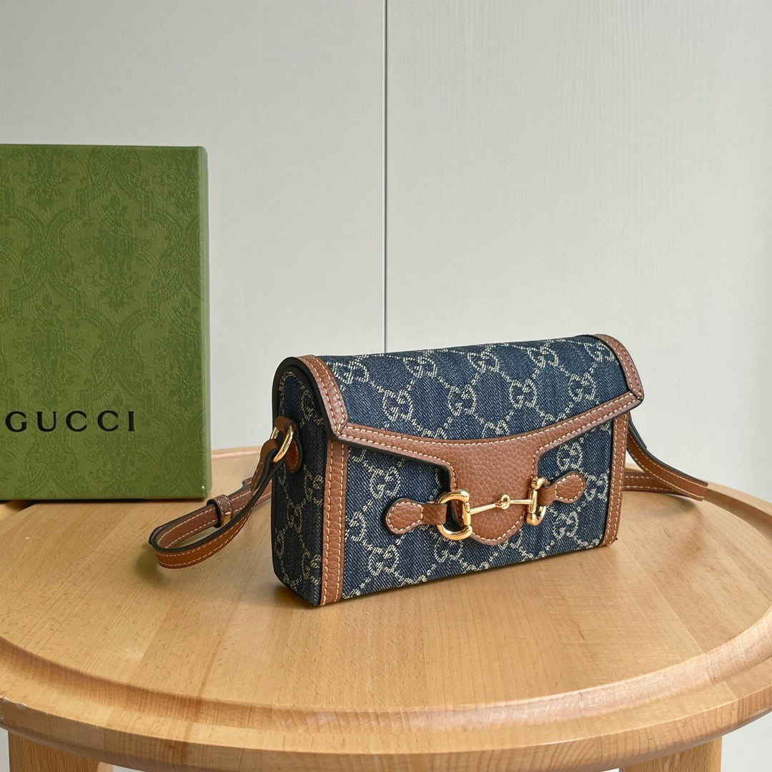 GUCCI - Horsebit 1955 mini bag