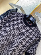FENDI - Jacquard Knitted T-Shirt