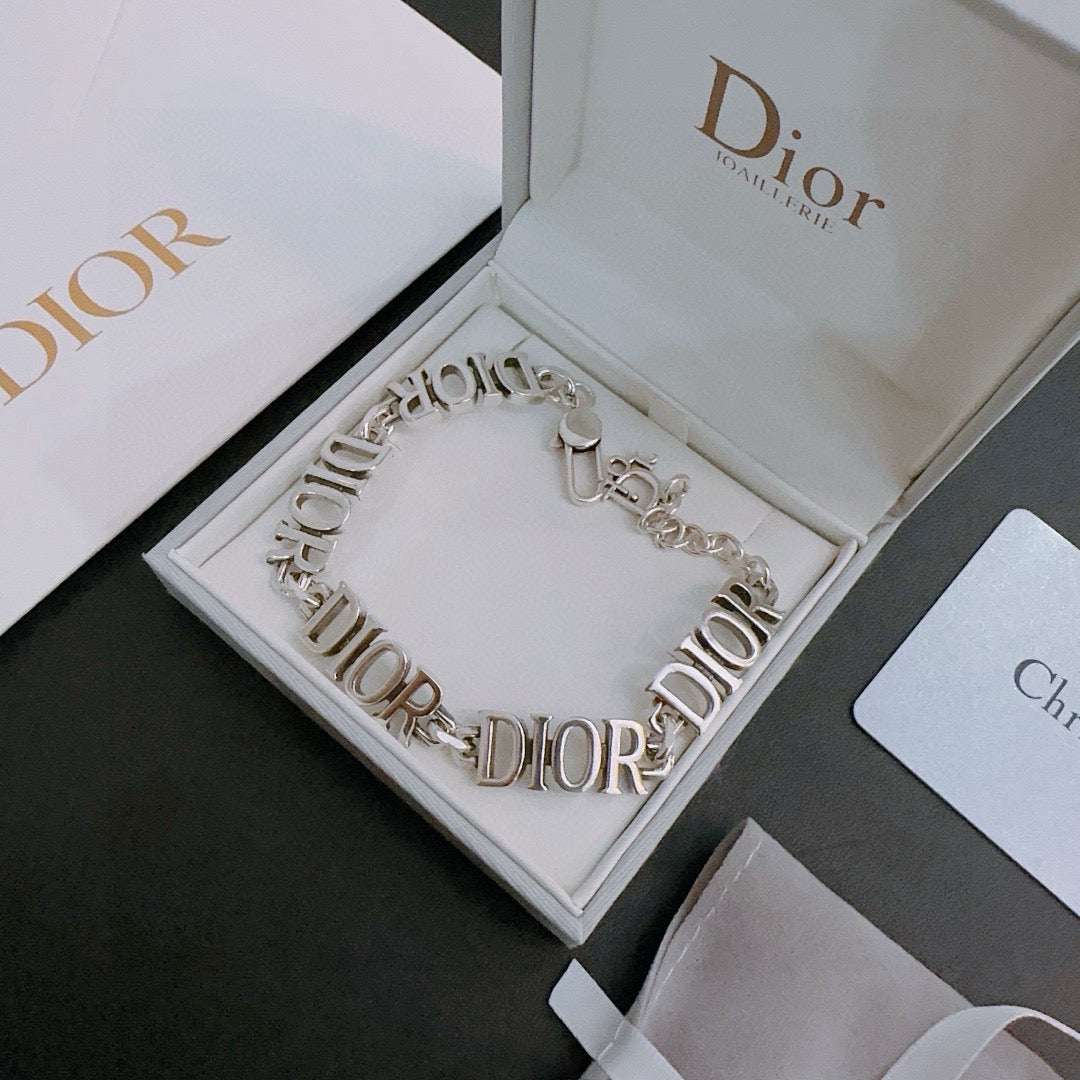 DIOR - CD Icon Chain Link Bracelet